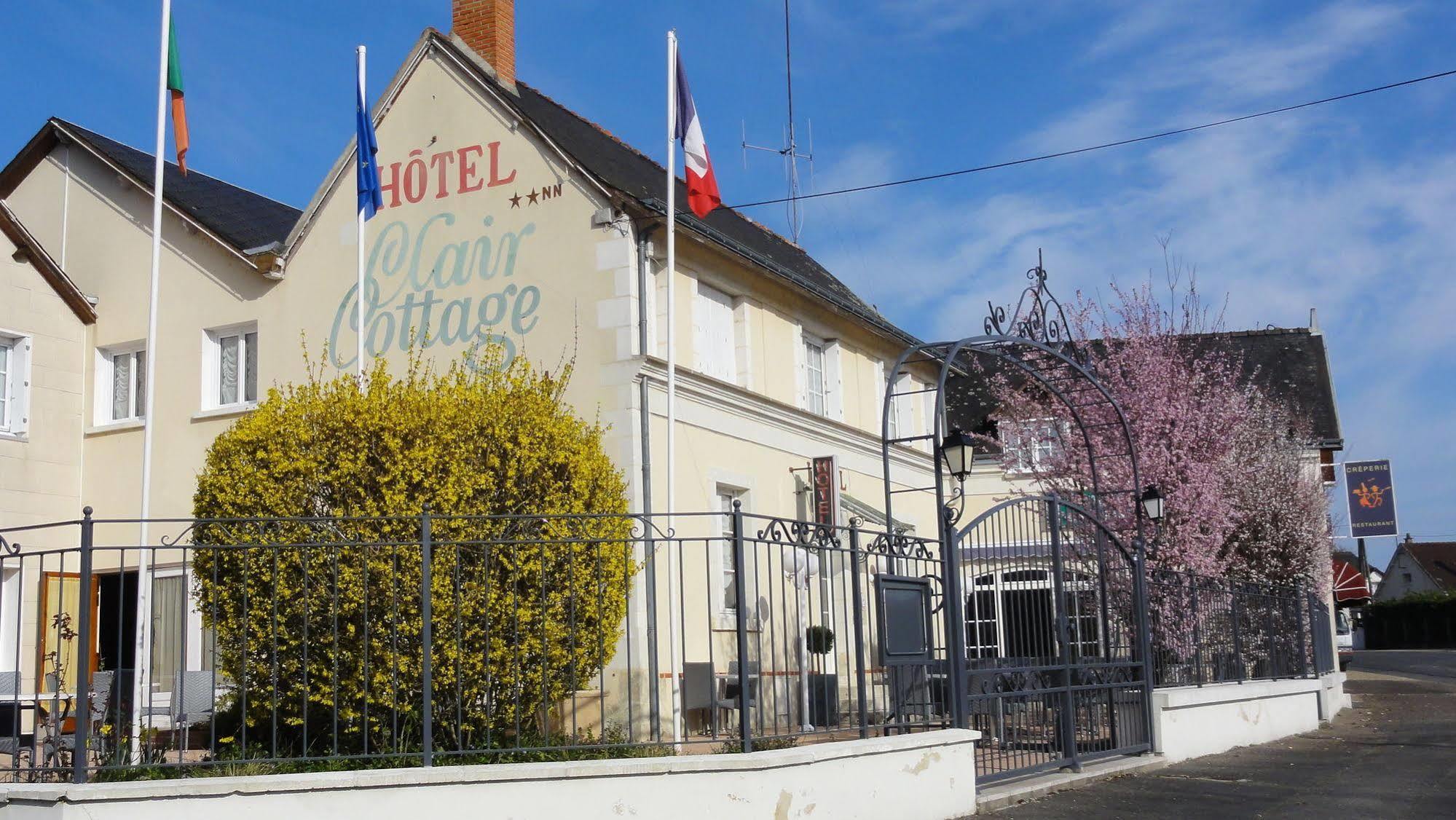 Logis Hotel Restaurant Clair Cottage, Chisseaux - Chenonceaux Екстер'єр фото